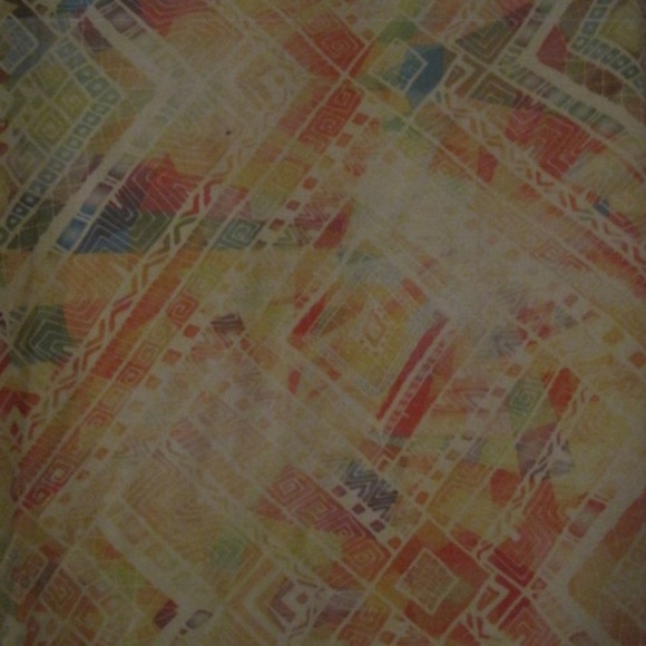 Lularoe Classic T - Pastel Geometric - Picture 2 of 4